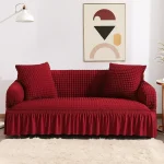 Bubble Sofa Cover- Maroon - Image 2