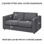 Turkish Style Sofa Covers – Maroon - Image 4