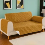 Ultrasonic Microfiber Sofa Cover– Copper