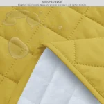 Waterproof Cotton Quilted Sofa Cover - Sofa Runners (Beige) - Image 3