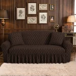 Butterfly Sofa Covers Dark Brown